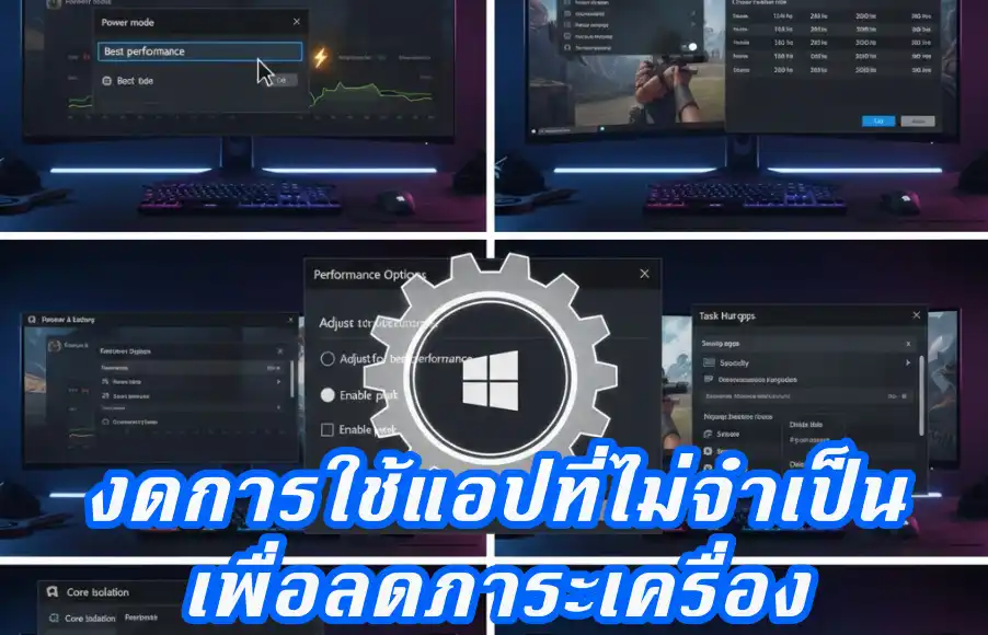 วิธีการตั้งค่า Windows 11 ให้สามารถเล่นเกมได้เต็มประสิทธิภาพ