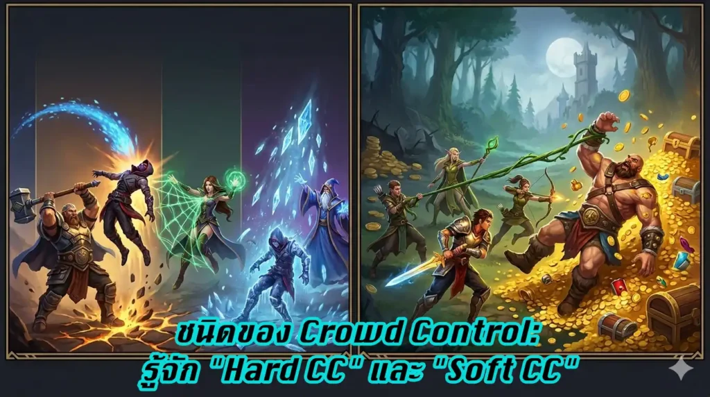 เจาะระบบ Crowd Control (CC) ในเกม MOBA: แค่ทำดาเมจมันอาจจะไม่ชนะก็ได้