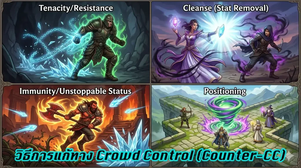 เจาะระบบ Crowd Control (CC) ในเกม MOBA: แค่ทำดาเมจมันอาจจะไม่ชนะก็ได้